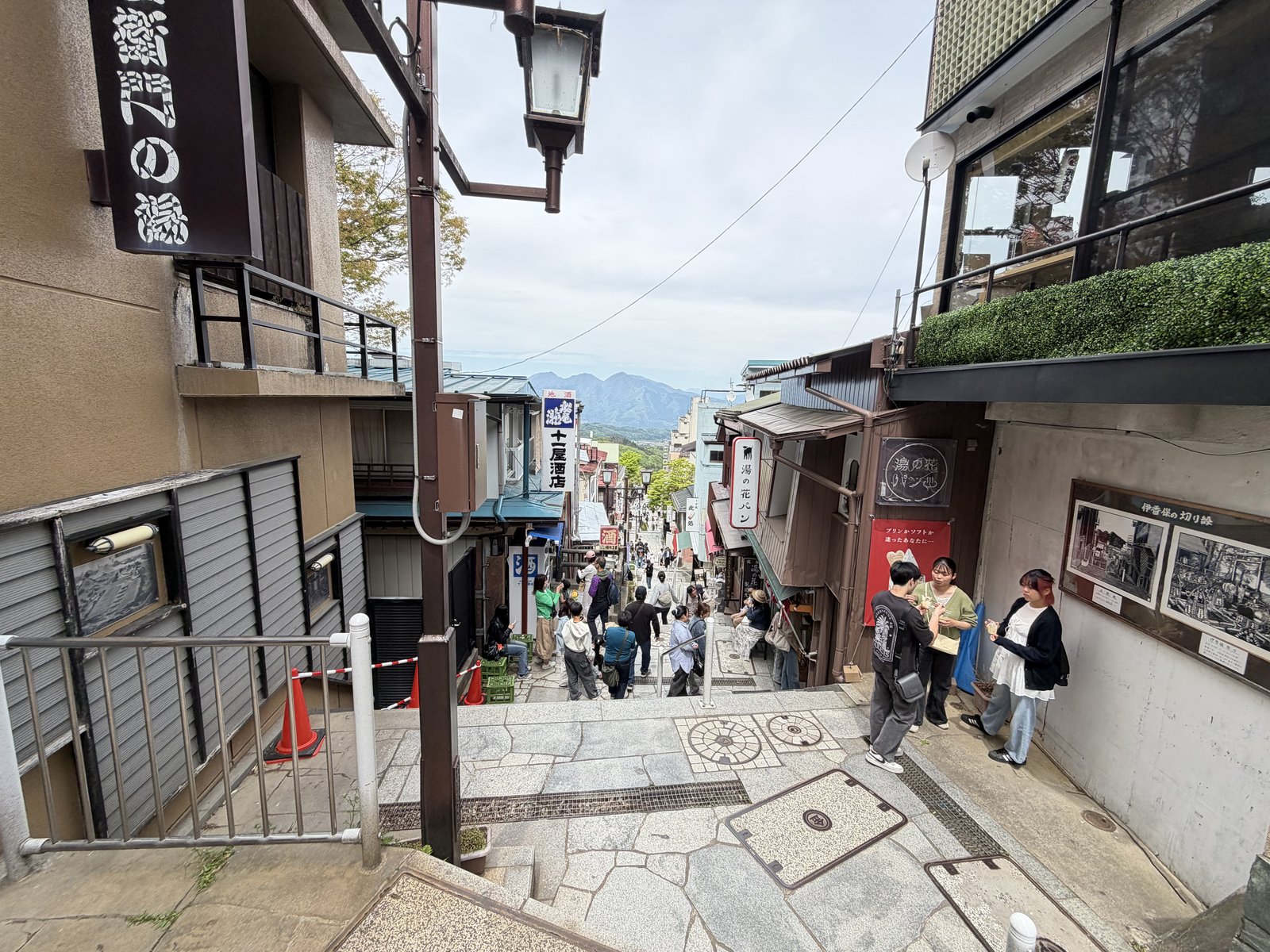 石段街・周辺の旅館・観光客