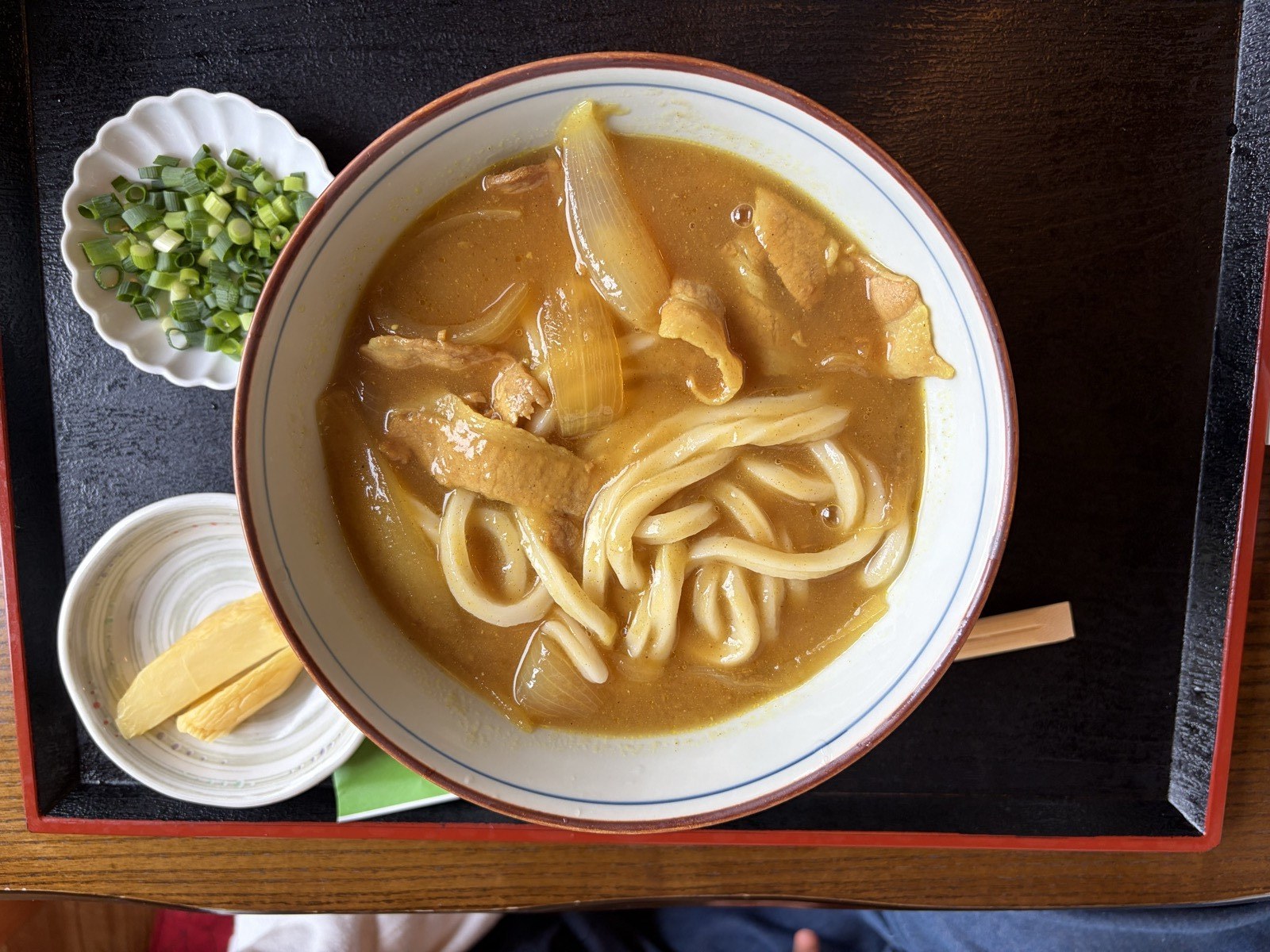 麦の香りのカレーうどん