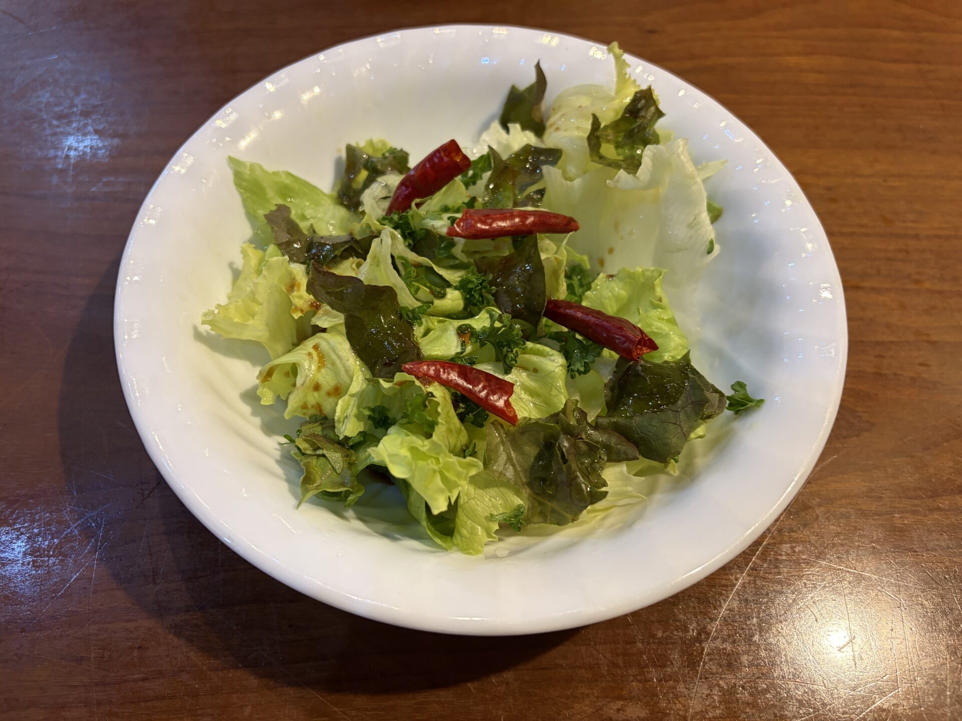 ペペロンチーノサラダ