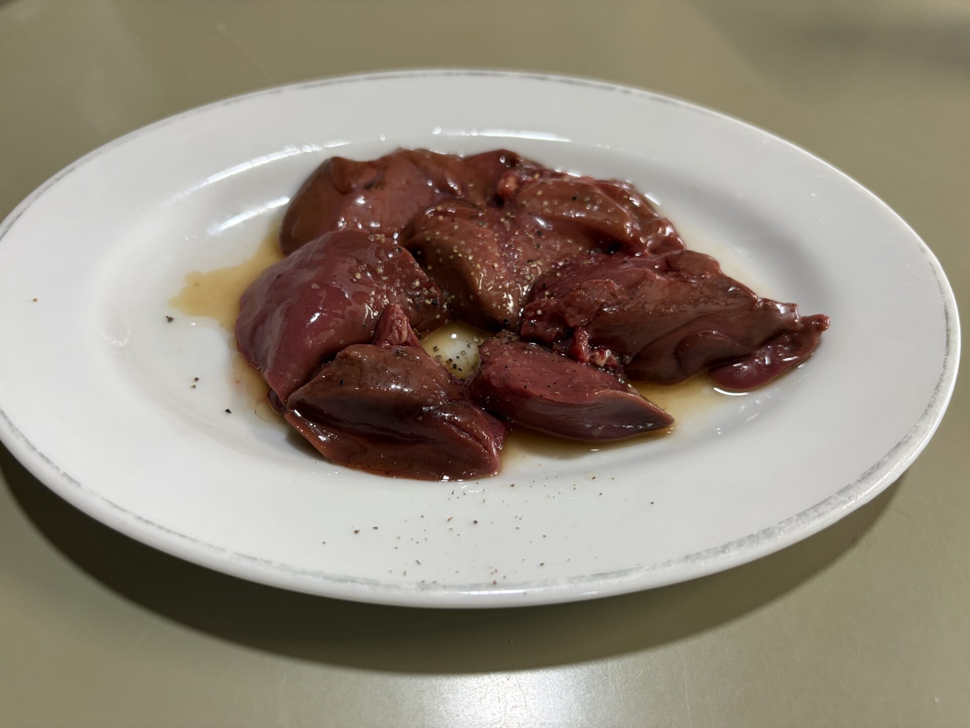 鶏白レバー