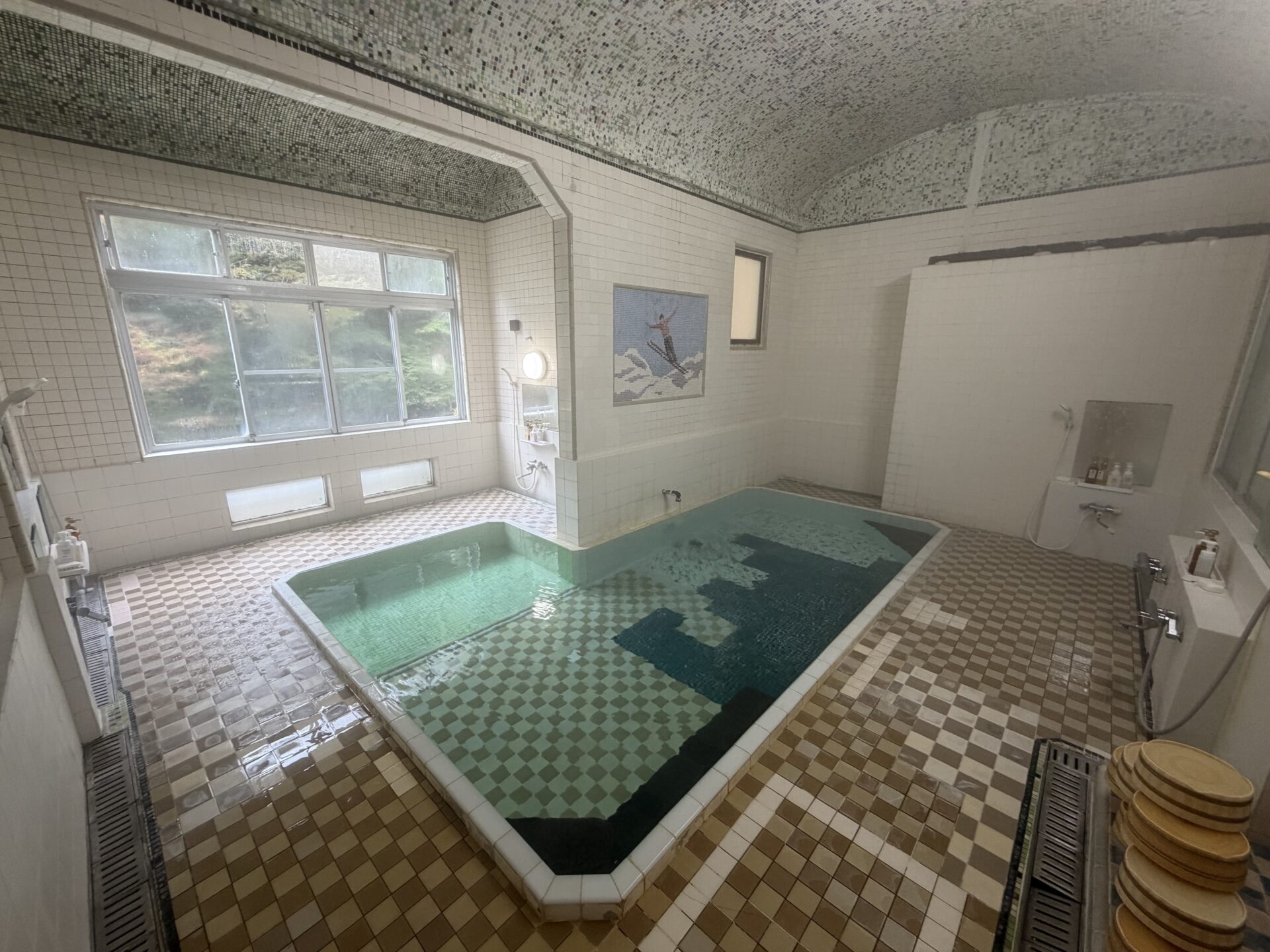 林屋旅館の大浴場